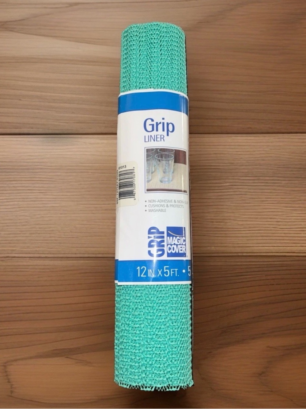 Grip Liner Non-Slip Shelf Liner in Aqua #757